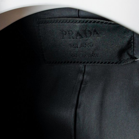 Prada Black Double-Breasted Blazer - Picture 4 of 14